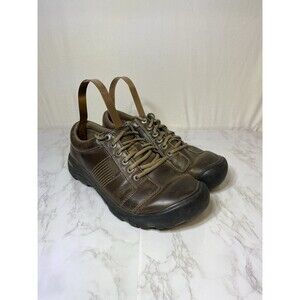 Keen Men's Austin 1016828 Brown Leather Men's Casual Oxford Shoe Sz 9.5 US